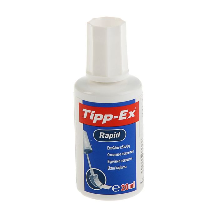 корректирующая жидкость Tipp-Ex Rapid 20мл, поролоновый аппликатор 8859942