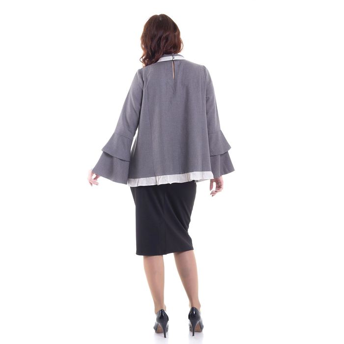 Блузка для беременных, размер 44, рост 168 см, цвет серый (арт. 32375431)