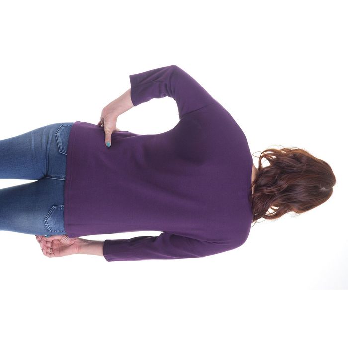 Джемпер для беременных, размер 42, рост 168 см, цвет фиолетовый (арт. 350411615)