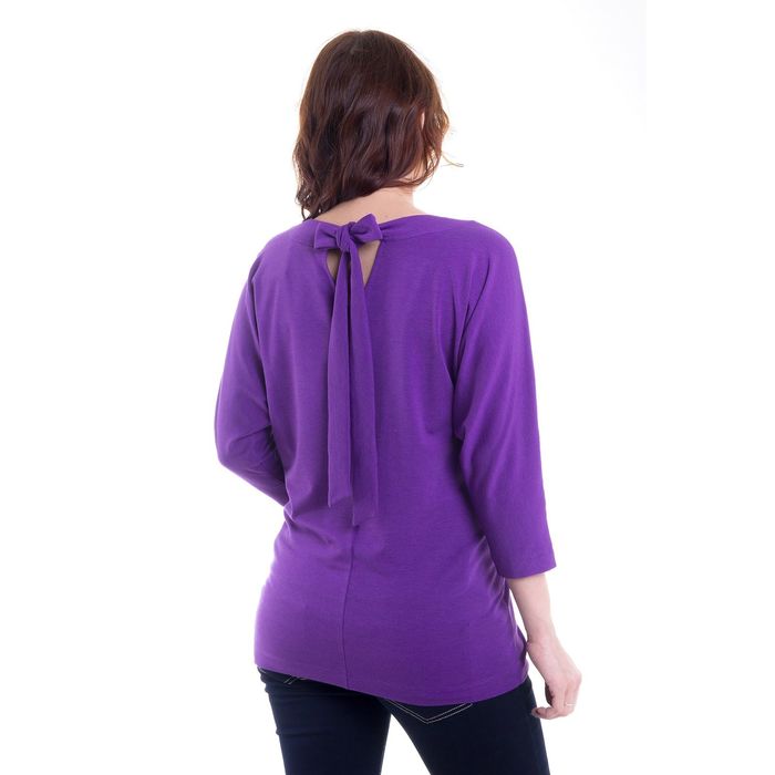 Топ для беременных, размер 52, рост 168 см, цвет фиолетовый (арт. 371511615)