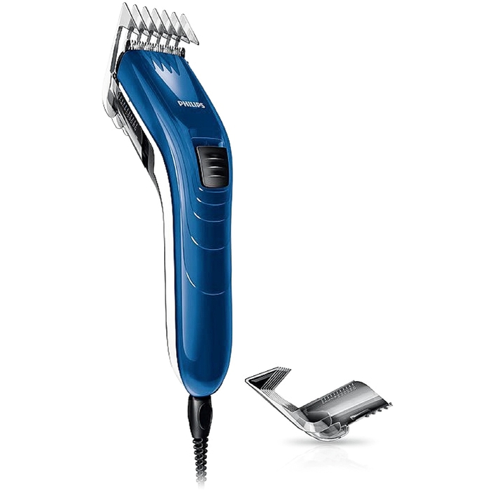 Машинка для стрижки Philips QC5126/15, 11 установок длины,  синий