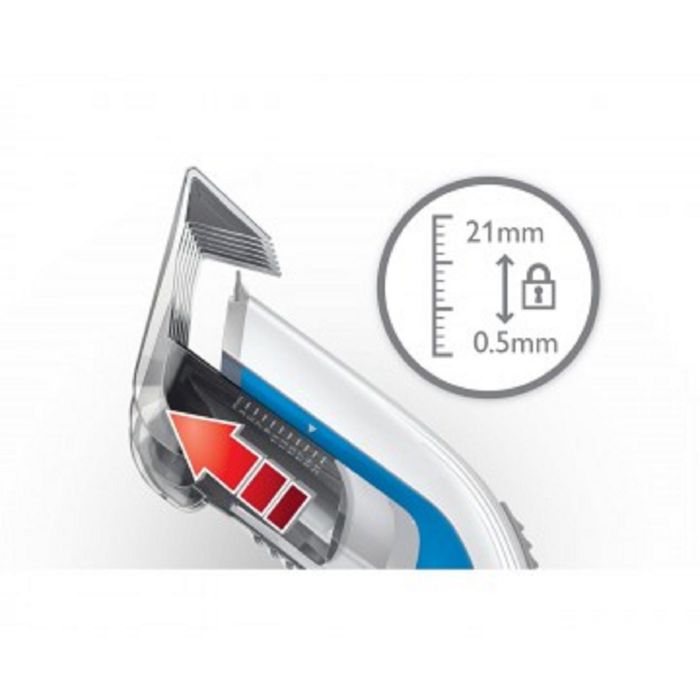 Машинка для стрижки Philips QC5132/15, 11 установок длины, белый
