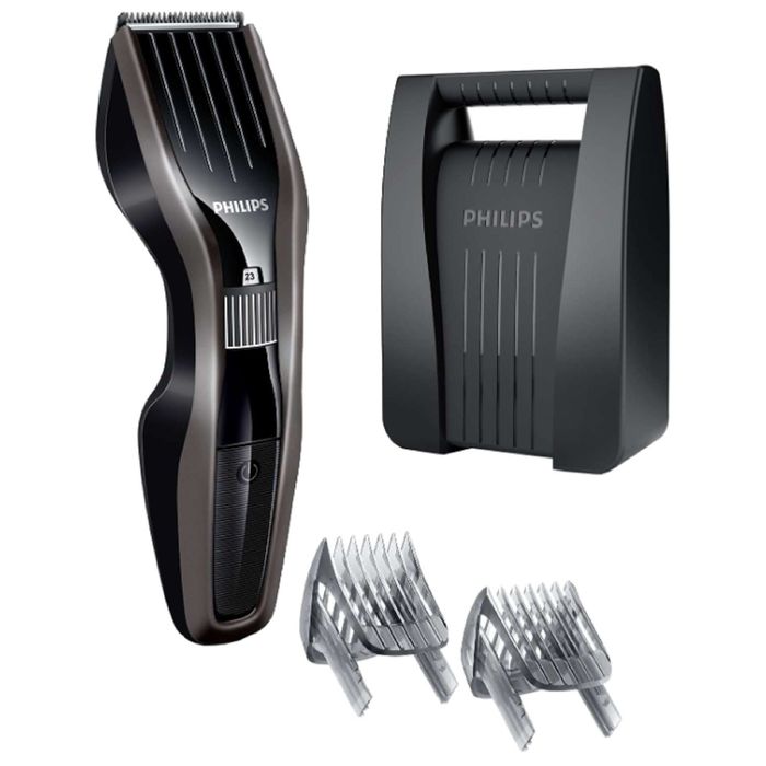 Машинка для стрижки Philips HC5438/15, 24 установок длины, 2 насадки, черный