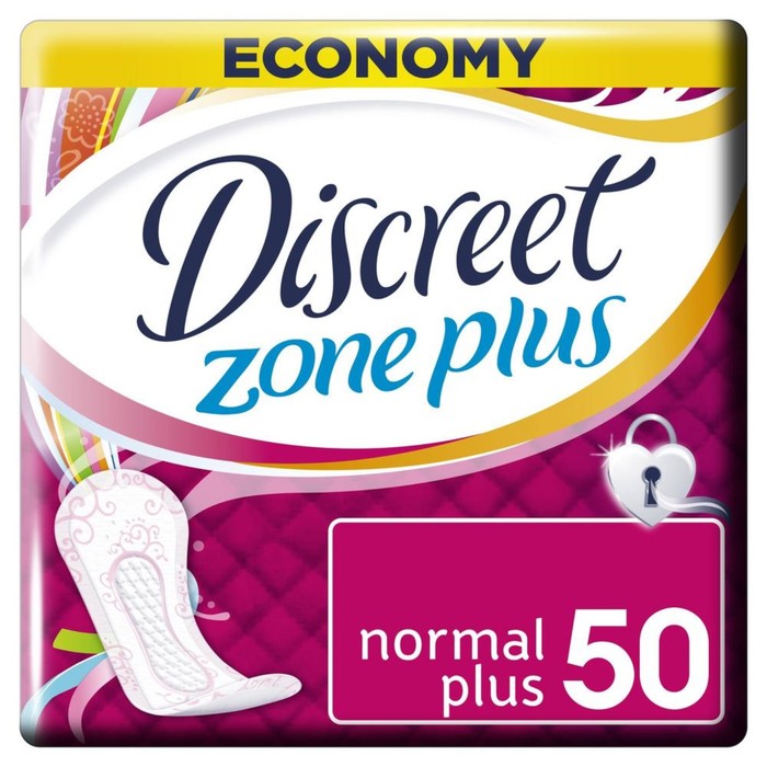 Ежедневные прокладки Discreet Normal Plus 50 шт 205₽