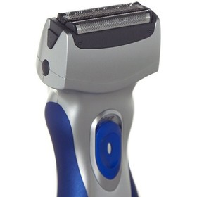 

Электробритва Panasonic ES6003S520, сеточная, 3 бритвенные сетки, бело-синяя