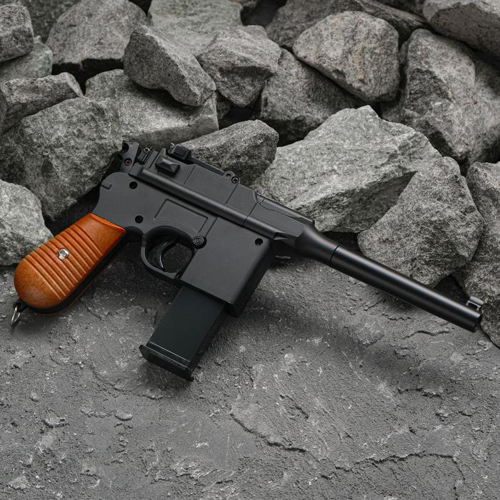 Пистолет страйкбольный Galaxy Mauser 712, кал. 6 мм пистолет страйкбольный stalker walther p99 мини кал 6мм