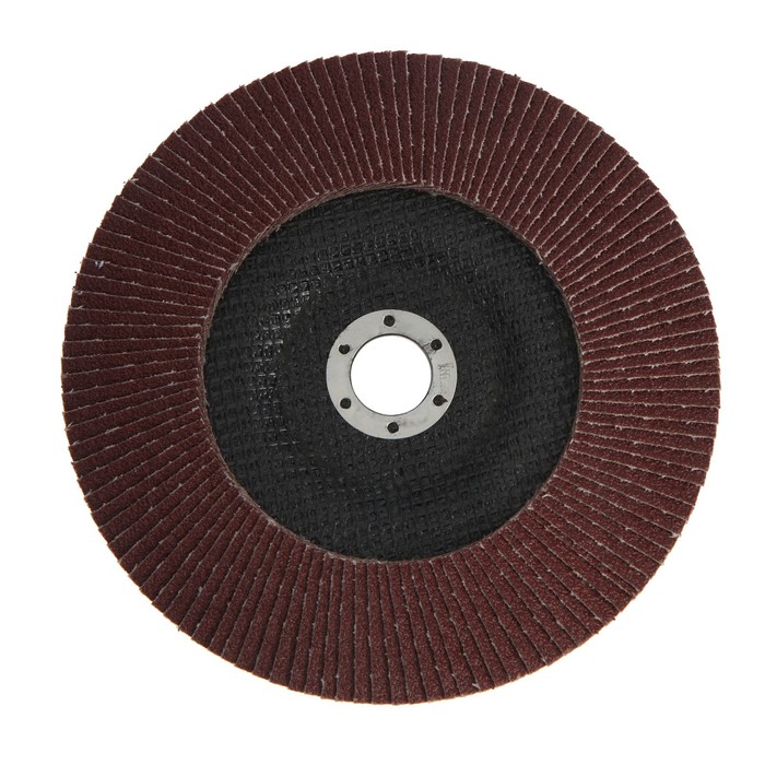 Круг лепестковый торцевой TUNDRA, 180 х 22 мм, Р60