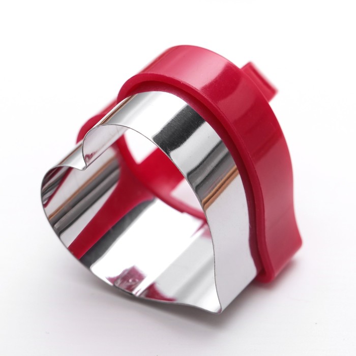 Набор форм для вырезания печенья 10х8 см, 3 шт, цвета МИКС