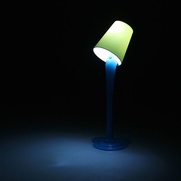 Ручка шариковая-прикол Светильник МИКС с фонариком