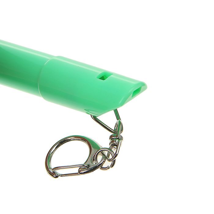 Ручка шариковая-прикол Свисток+фонарик МИКС с брелком