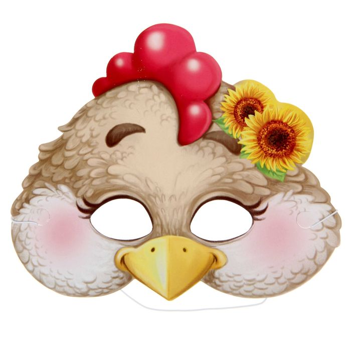 Маска "Курочка"
