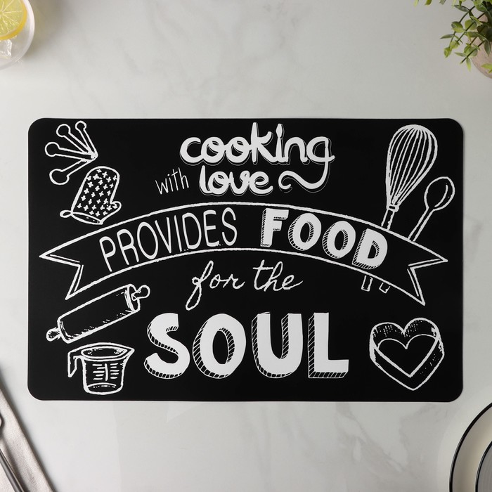 Салфетка кухонная "Кулинария" 42х27 см