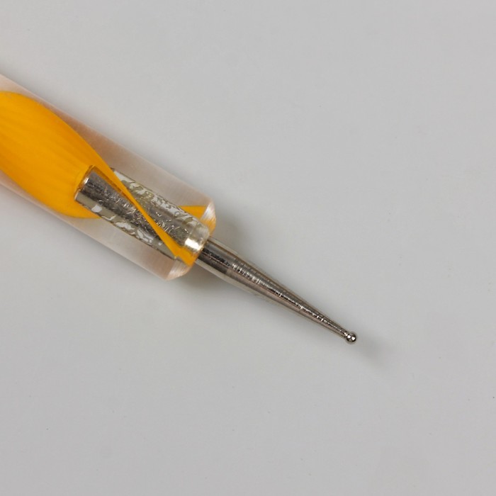 Дотс двусторонний, 13см, d=0,2см, цвет жёлтый