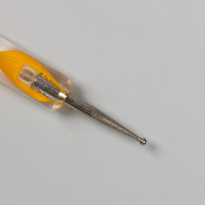 Дотс двусторонний, 13см, d=0,2см, цвет жёлтый