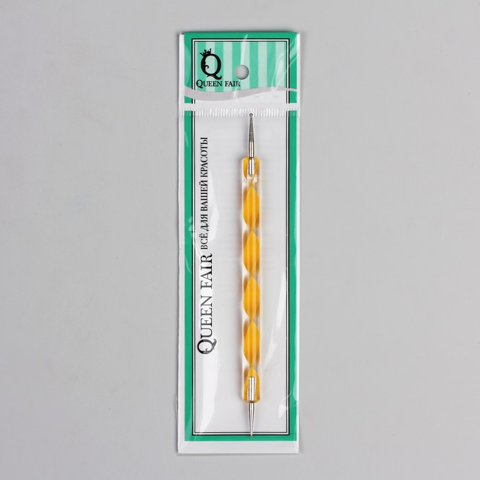 Дотс двусторонний, 13см, d=0,2см, цвет жёлтый