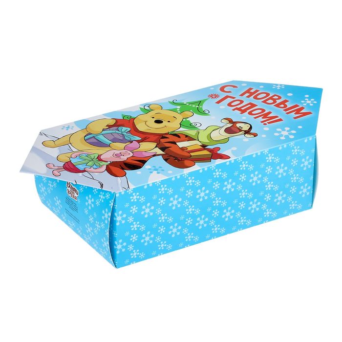 Сборная коробка-конфета "Веселья и радости", Медвежонок Винни и его друзья, 14 х 22 х 8 см 1414