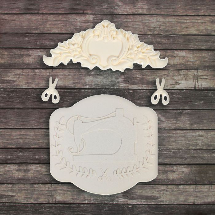 Набор декоративных элементов "Ручная работа", 11 х 17 см