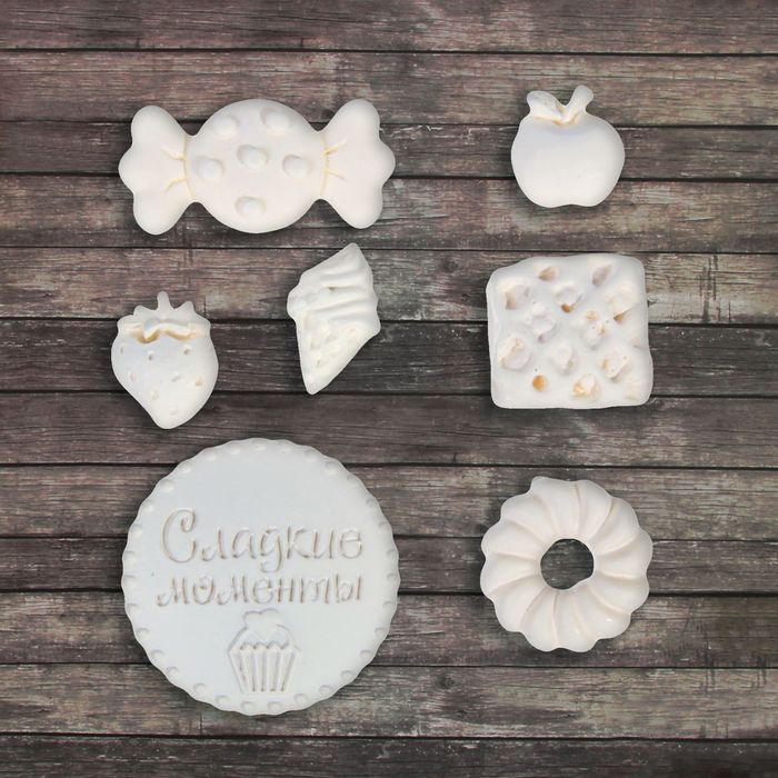 Набор декоративных элементов "Сладкие моменты", 11 х 17 см