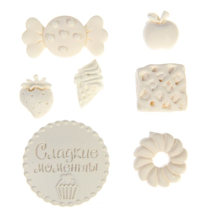 Набор декоративных элементов "Сладкие моменты", 11 х 17 см