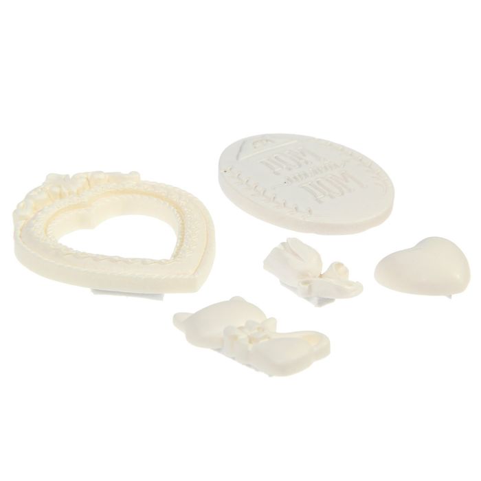 Набор декоративных элементов "Милый дом", 11 х 17 см