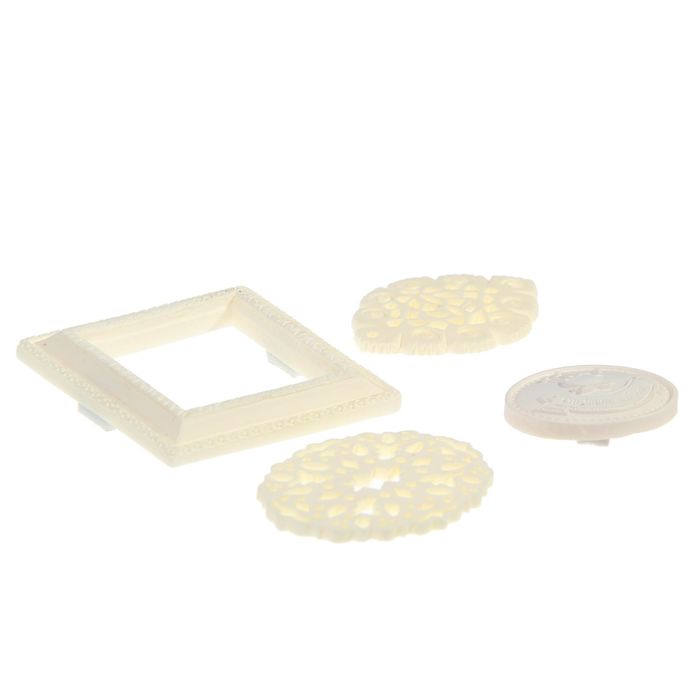 Набор декоративных элементов "Сделано с любовью", 11 х 17 см