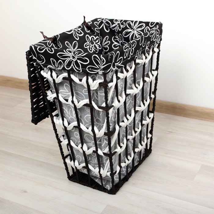 Корзина для белья плетеная "Лоза"