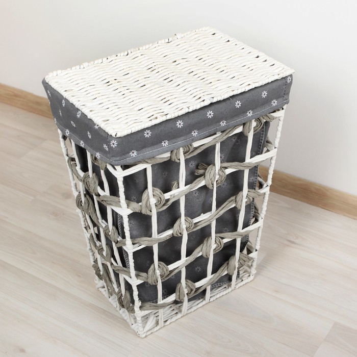 Корзина для белья плетеная "Хильда"