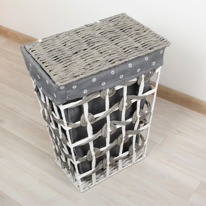 Корзина для белья плетеная "Хильда"