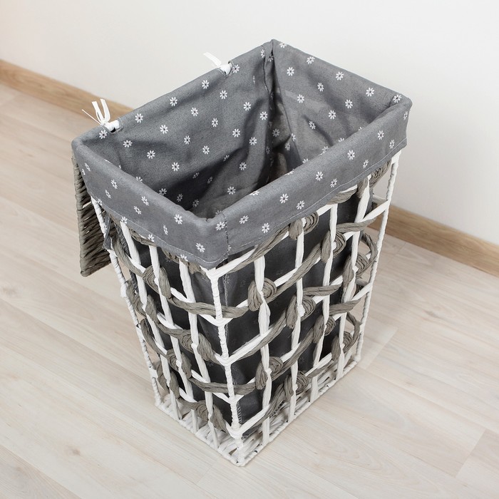 Корзина для белья плетеная "Хильда"