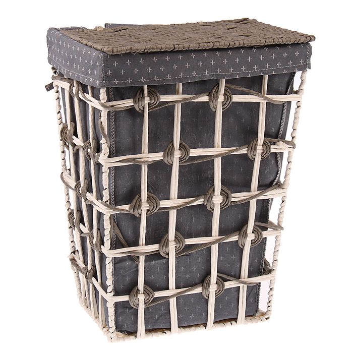 Корзина для белья плетеная "Хильда"
