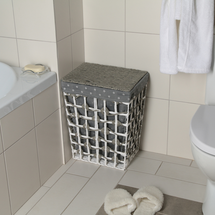 Корзина для белья плетеная "Хильда"