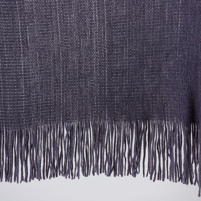 Пончо (кардиган) 75х160 см, цвет серый, акрил 100%