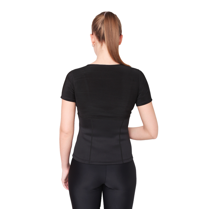 Футболка для фитнеса, размер XXL, цвет чёрный