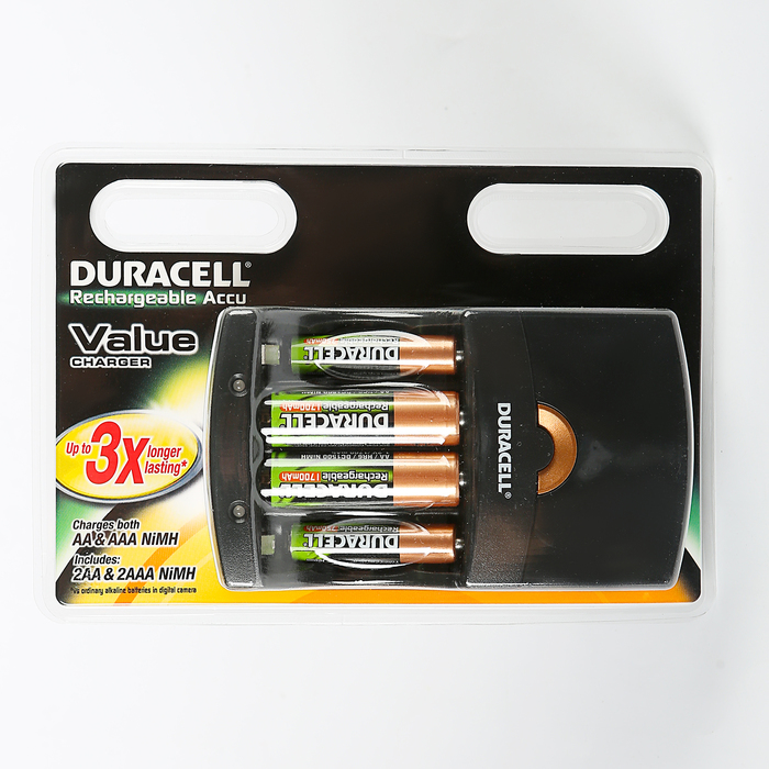 Набор аккумуляторов Duracell CEF14, AA1700mAh, 2шт + ААА750mAh, 2шт