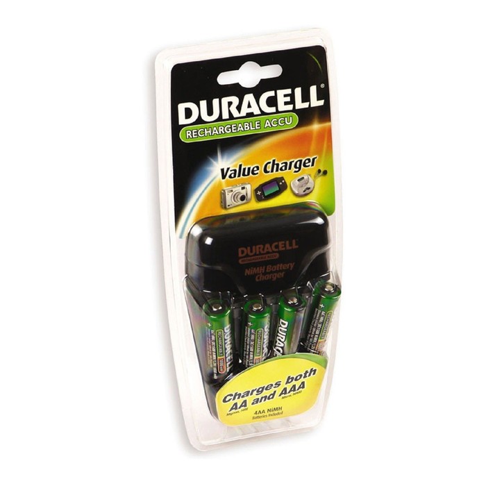 Набор аккумуляторов Duracell CEF14, AA1700mAh, 2шт + ААА750mAh, 2шт