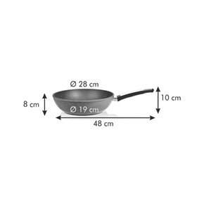 

Сковорода Tescoma Wok I-Premium STone, d=28 см