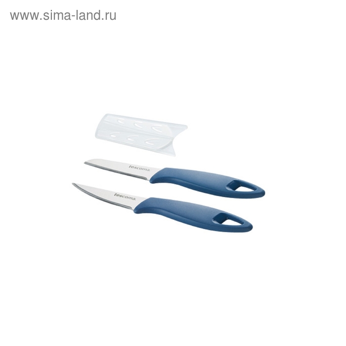 Мини-ножи Tescoma Presto, 6 см, 2 шт, цвет МИКС мини ножи tescoma presto 6 см 2 шт цвет микс