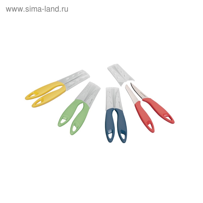 фото Мини-ножи tescoma presto, 6 см, 2 шт, цвет микс
