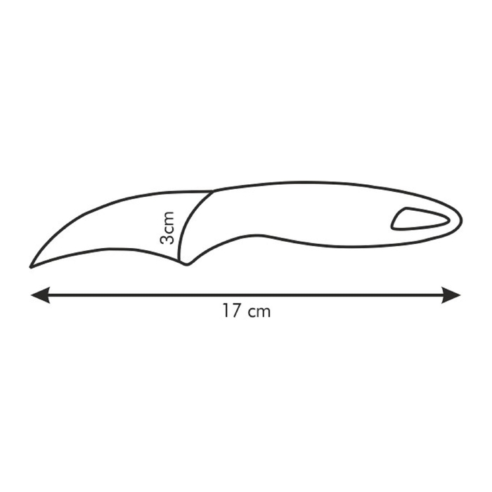 Фигурный нож Tescoma PRESTO, размер 8 см (863001)