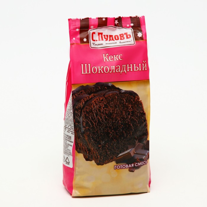Мучная смесь С.Пудовъ кекс шоколадный, 400 г кекс изюминка готовая мучная смесь фитодар 300 гр