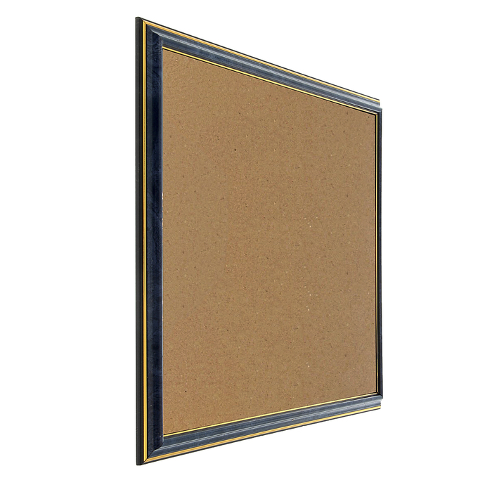 Фоторамка 30х40 синий малахит с золотом