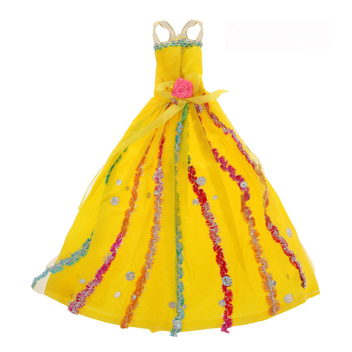 Одежда для кукол "Платье нежность", МИКС