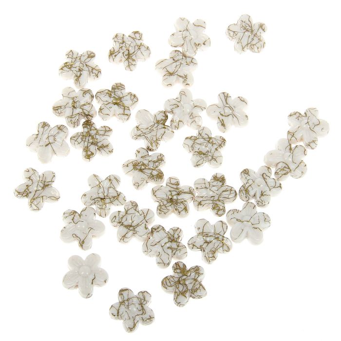 Набор бусин "Цветные камешки" 30 шт., 18 мм