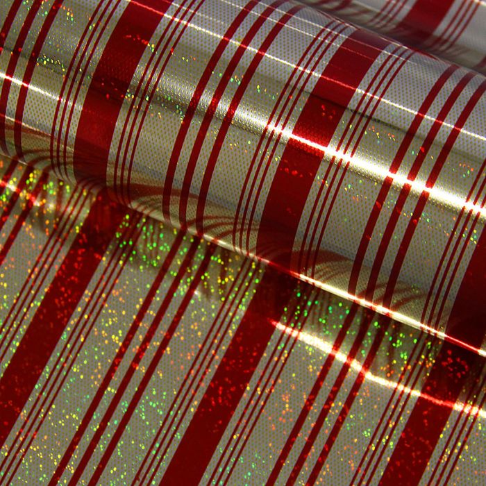 Пленка голография "Полоски", 70 х 100 см