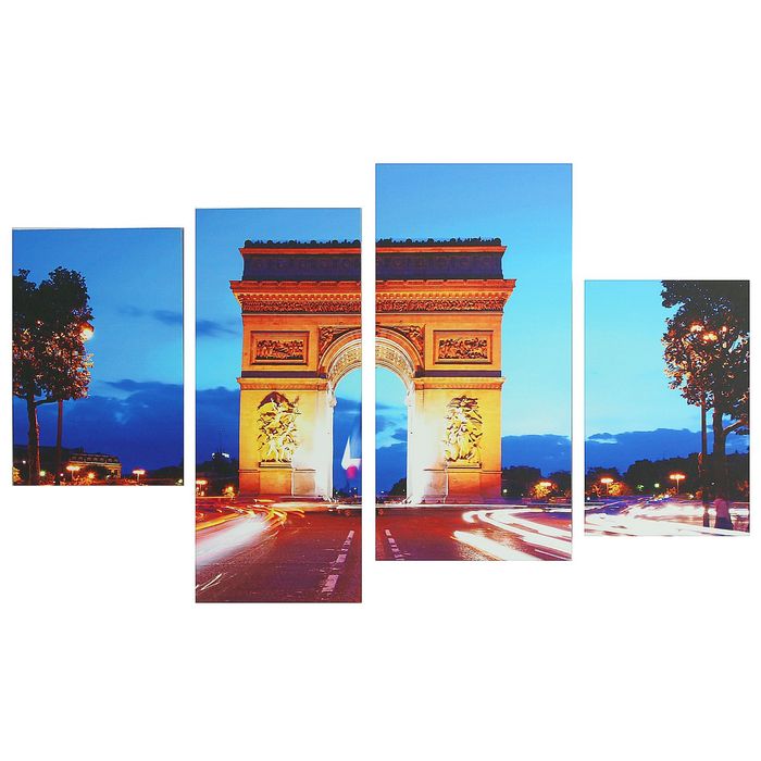 Модульная картина на подрамнике "Триумфальная арка"