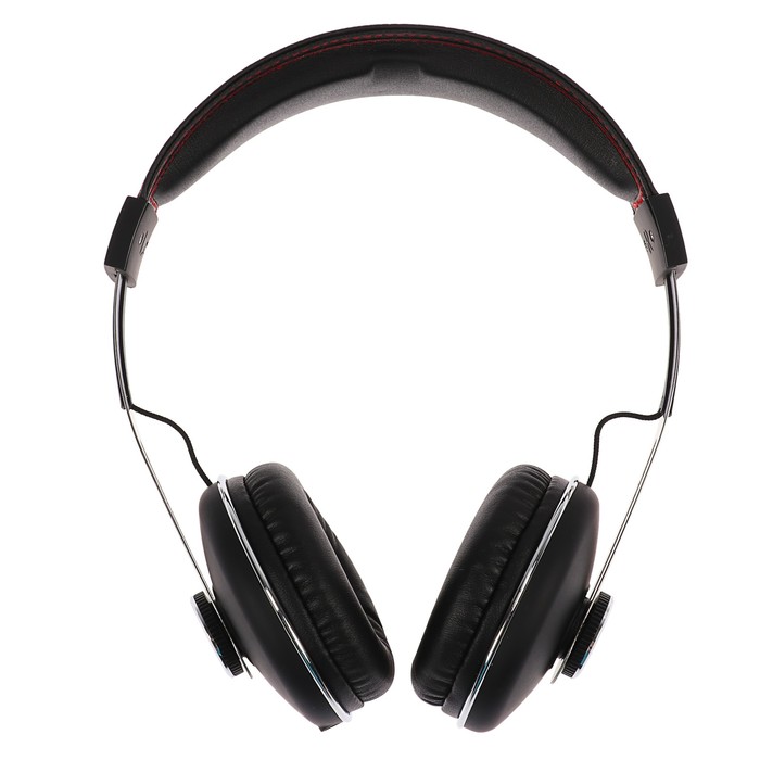 Наушники Luazon Hi-Fi LH -504, накладные, с микрофоном, регулировка громкости, чёрные