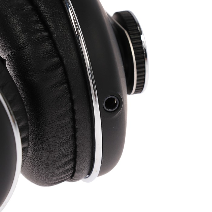 Наушники Luazon Hi-Fi LH -504, накладные, с микрофоном, регулировка громкости, чёрные