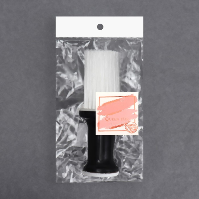 Щётка-сметка для удаления волос 16,5±1см, цвет чёрно-белый