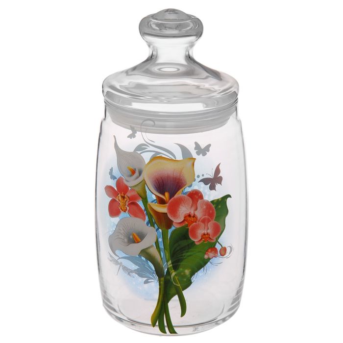Банка с крышкой 1,1 л "Cesni. Вдохновение"
