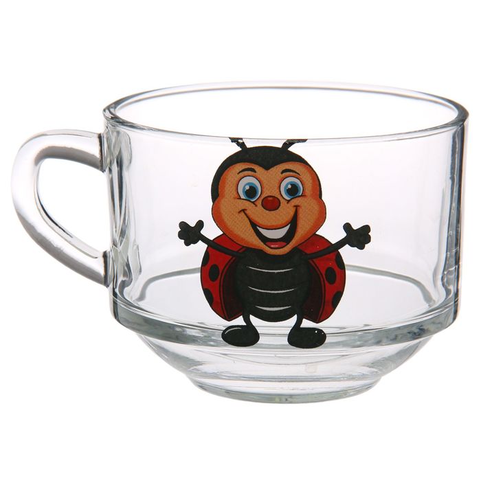 Бульонница 635 мл "Божья коровка", цвет МИКС
